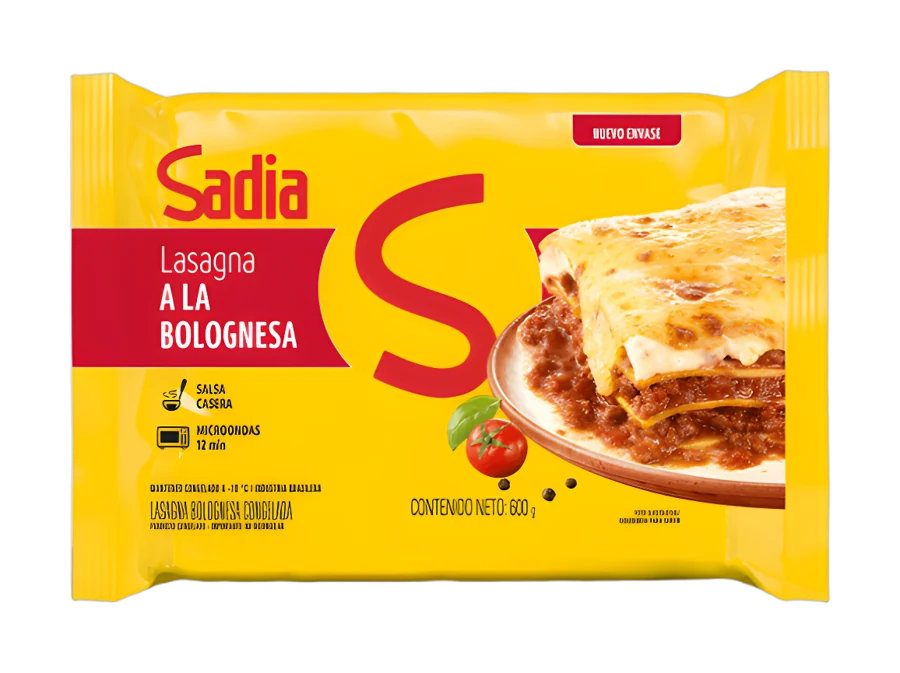Lasaña boloñesa