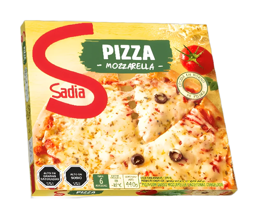 Pizza mozzarella aceituna