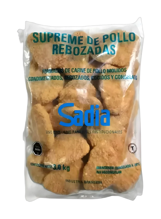 Suprema de pollo 3 kg Sadia